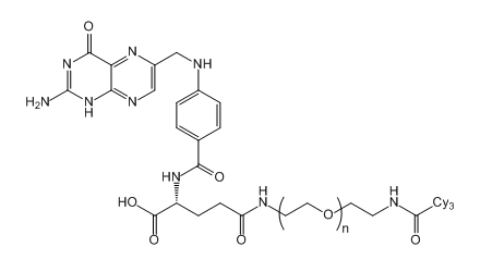 Cy3-PEG-FA；Cy3-PEG-Folic Acid；Cy3-聚乙二醇-叶酸