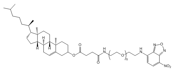 Cholesterol-PEG-Nitrobenzofurazan；胆固醇-聚乙二醇-硝基苯恶二唑
