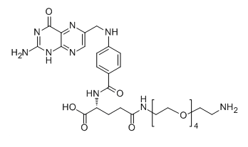 FA-PEG4-NH2；叶酸-四聚乙二醇-氨基；Folic Acid-PEG4-Amine