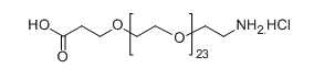 COOH-PEG24-NH2.HCl；丙酸二十四聚乙二醇氨基盐酸盐；HOOCCH2CH2-PEG24-NH2.HCl