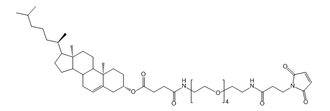 CLS-PEG4-NH-Mal；胆固醇-四聚乙二醇-氨基-马来酰亚胺
