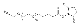 Alkyne-PEG-SVA；炔基-聚乙二醇-琥珀酰亚胺戊酸酯