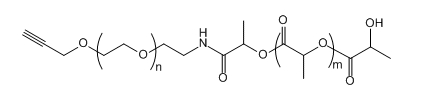 Alkyne-PEG-PLA(3K)；炔基-聚乙二醇-聚乳酸(3K)
