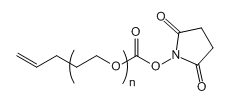 SC-PEG-Alkene；Succinimidyl ester-PEG-Alkene；活性酯-聚乙二醇-烯基