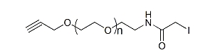 Alkyne-PEG-Iodoacetate；Alkyne-PEG-IA；炔基-聚乙二醇-碘乙酸盐