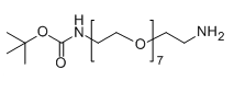 BOC-NH-PEG7-NH2；206265-98-7；Boc-N-amido-PEG7-NH2