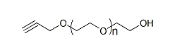 AlKyne-PEG-OH；AlKyne-PEG-Hydroxy；α-炔基-ω-羟基聚乙二醇