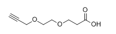 CAS: 1859379-85-3;Alkyne-PEG2-COOH;丙炔-二聚乙二醇-丙酸