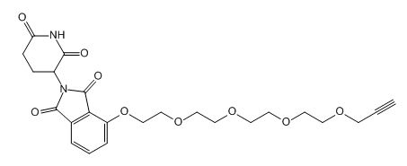 CAS:2098799-77-8;Thalidomide-O-PEG4-Propargyl;沙利度胺-O-四聚乙二醇-炔