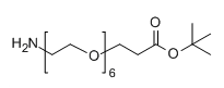 NH2-PEG6-CH2CH2COOtBu；1286281-32-0；氨基-六聚乙二醇-丙酸叔丁酯