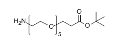 NH2-PEG5-CH2CH2COOtBu；1446282-18-3；氨基-四聚乙二醇-丙酸叔丁酯