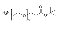 NH2-PEG2-CH2CH2COOtBu；756525-95-8；胺基-二聚乙二醇-丙酸叔丁酯