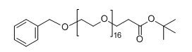Benzyl-PEG16-CH2CH2COOtBu；苄基-十六聚乙二醇-丙酸叔丁酯