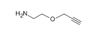 CAS：122116-12-5；Alkyne-PEG1-NH2；2-(2-丙炔氧基)乙胺