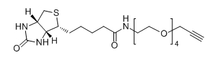 CAS： 1458576-00-5；Biotin-PEG4-Alkyne；分子式：  C21H35N3O6S