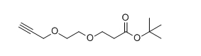 CAS ： 1807503-80-5；Alkyne-PEG2-CH2CH2COOtBu