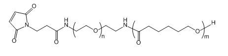 PCL(5K)-PEG-Mal；聚己内酯(5K)-聚乙二醇-马来酰亚胺；Polycaprolactone(5K)-PEG-Maleimide