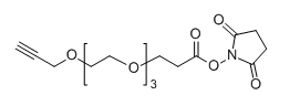 CAS： 1428629-70-2；Alkyne-PEG4-NHS；Propargyl-PEG4-NHS ester