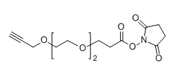 CAS：1428629-71-3；Alkyne-PEG3-NHS；Propargyl-PEG3-NHS ester