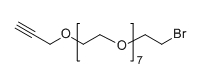 CAS：2055046-25-6；Alkyne-PEG8-Br；Propargyl-PEG8-Br