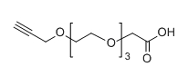 CAS ： 1694731-93-5；Alkyne-PEG4-CH2COOH；Propargyl-PEG4-CH2COOH