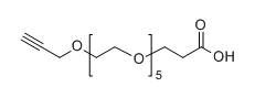 CAS：1951438-84-8；Alkyne-PEG6-COOH；Propargyl-PEG6-COOH