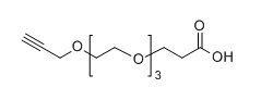 CAS： 1415800-32-6；Alkyne-PEG4-COOH；Propargyl-PEG4-COOH