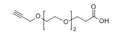 CAS ： 1347760-82-0；Alkyne-PEG3-COOH；Propargyl-PEG3-COOH