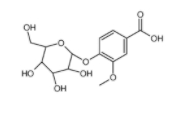 香草酸-4-β-D-葡萄糖苷	  
