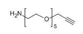 CAS ：1589522-46-2；Propargyl-PEG5-NH2；Alkyne-PEG5-NH2