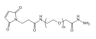 Mal-PEG-HZ；马来酰亚胺-聚乙二醇-酰肼；Maleimide-PEG-Hydrazide