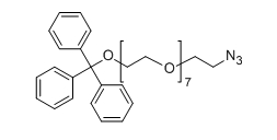 CAS：1818294-30-2；Trityl-PEG7-N3；分子式：  C35H47N3O8