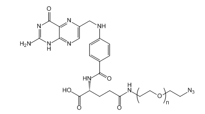 Folic Acid-PEG-Azide；FA-PEG-N3；叶酸-聚乙二醇-叠氮基