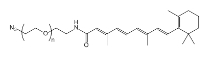 N3-PEG-Tretinoin；N3-PEG-Retinoic acid；叠氮-聚乙二醇-全反式维甲酸