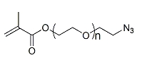 MA-PEG-N3；α-甲基丙烯酸酯基-ω-叠氮基聚乙二醇