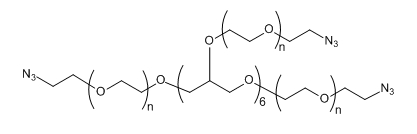 8-ArmPEG-N3；8-ArmPEG-Azide；八臂聚乙二醇叠氮基