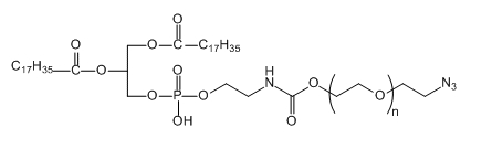 DSPE-PEG-N3；DSPE-PEG-Azide；二硬脂酰基磷脂酰乙醇胺-聚乙二醇-叠氮基