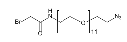 Br-NH-PEG11-N3；溴乙酰胺-十一聚乙二醇-叠氮