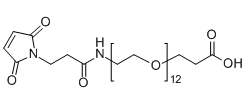 Mal-NH-PEG12-COOH；871133-36-7；马来酰亚胺基氨基-十二聚乙二醇-羧酸