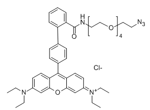 RB-PEG4-N3；分子式：C44H55ClN6O6；分子量：799.4