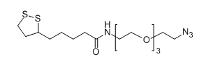 CAS：890016-39-4；LA-PEG3-N3；Lipoamido-PEG3-N3