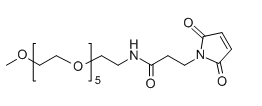 CAS No.：  1644231-07-1；mPEG6-NH-Mal应用于医学研究