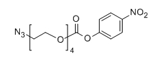 CAS：1422540-98-4；N3-PEG4-NPC；Azido-PEG4-4-nitrophenyl carbonate