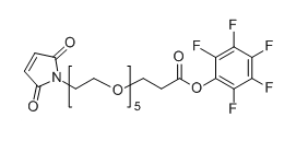 CAS No.：  1807512-46-4；Mal-PEG5-PFP的基本信息