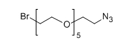 CAS：1402411-90-8；Br-PEG5-N3；分子式： BrC12H24N3O5