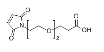 Mal-PEG2-COOH；1374666-32-6；马来酰亚胺-二聚乙二醇-羧酸