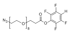 Azido-PEG8-TFP ester；N3-PEG8-TFP；C25F4H37N3O10