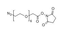 Azido-PEG6-CH2CO2-NHS；N3-PEG6-CH2CO2-NHS