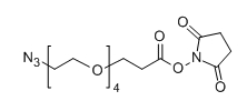 CAS： 944251-24-5；N3-PEG4-SPA；Azido-PEG4-NHS