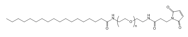 STA-PEG-Mal；单硬脂酸-聚乙二醇-马来酰亚胺；Monostearate-PEG-Mal